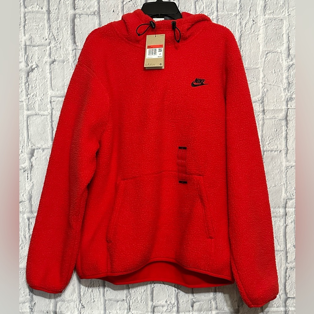 Nike Sportswear Essentials Sherpa Fleece Pullover Hoodie Men's DD5013-657